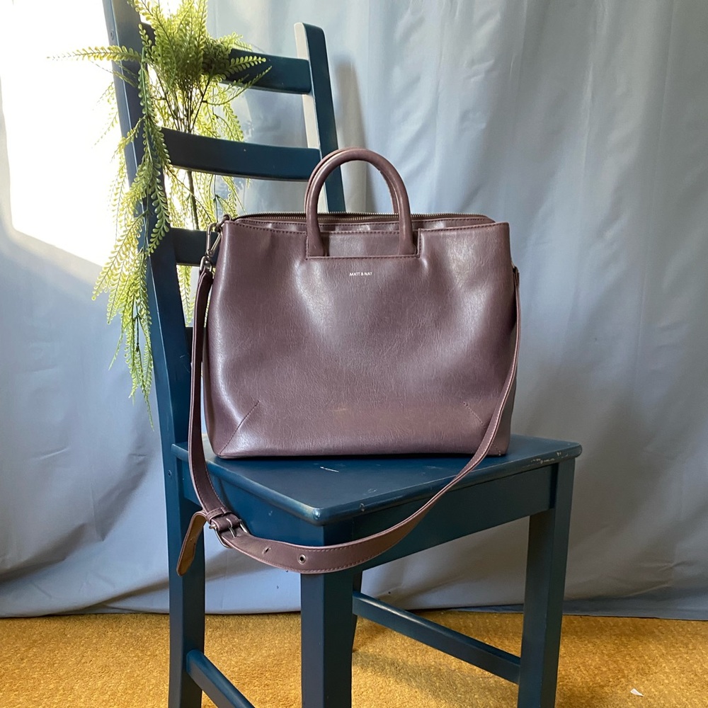 Barely used Matt and nat tote/laptop bag